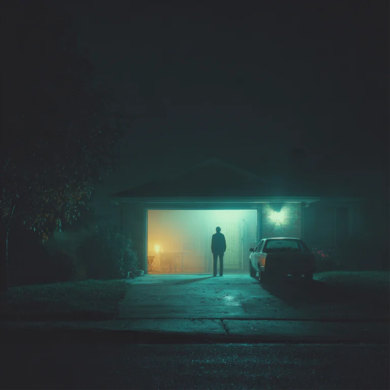 portón de cochera monitoreado por sistema de vigilancia virtual con inteligencia artificial